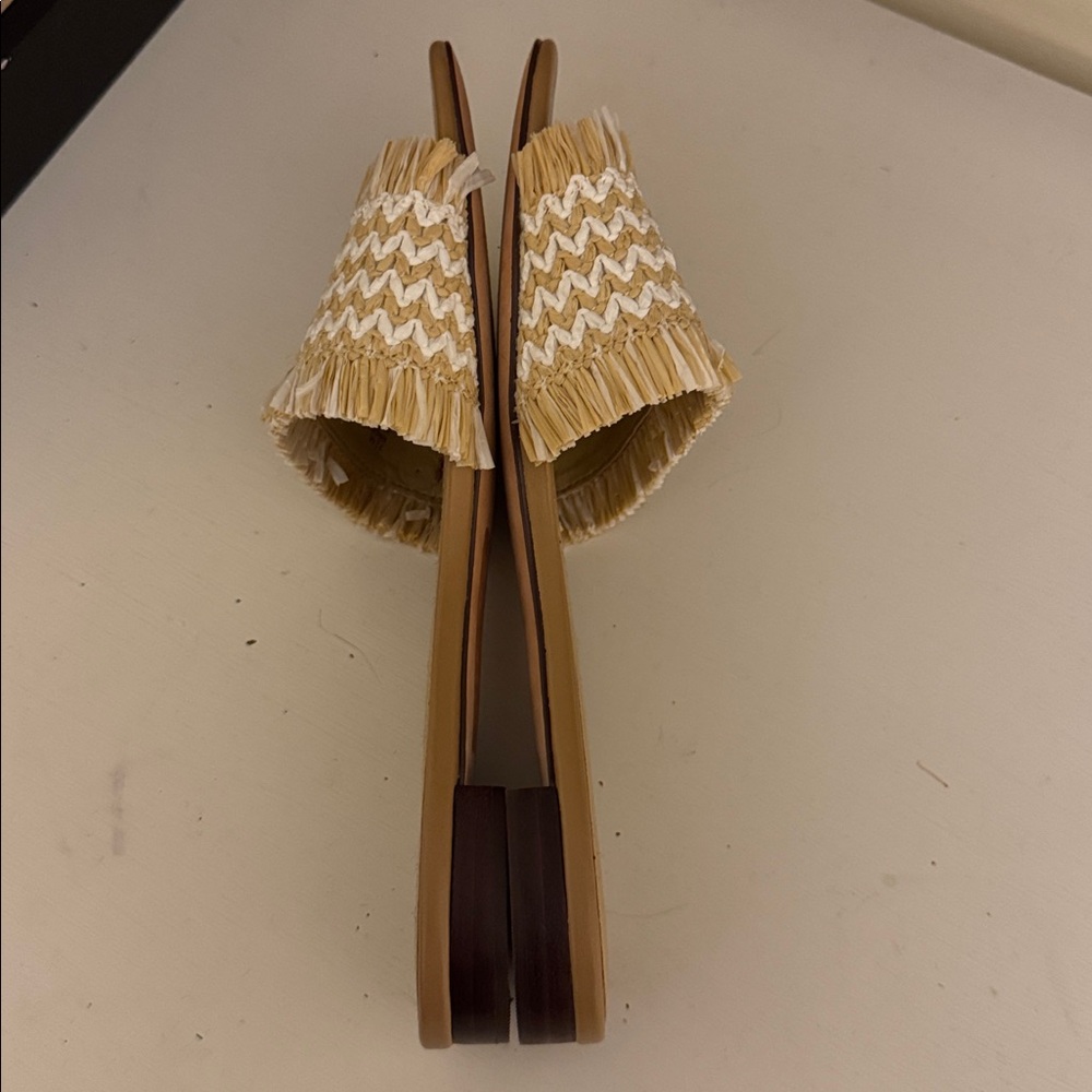 SALE Talbots Raffia Sandals - Picture 2 of 5